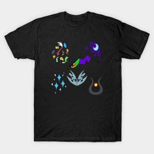 My little Pony - Villains of Equestria Cutie Mark (with Nightmare Rarity) T-Shirt